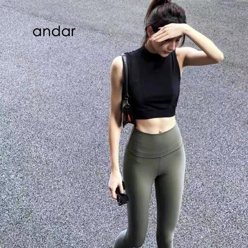 收腰提臀巨显瘦韩国瑜伽裤andar
