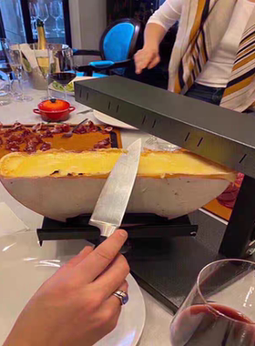 出口日本半圆奶酪Raclette电热融化器芝士加热机器Cheese电烧烤炉
