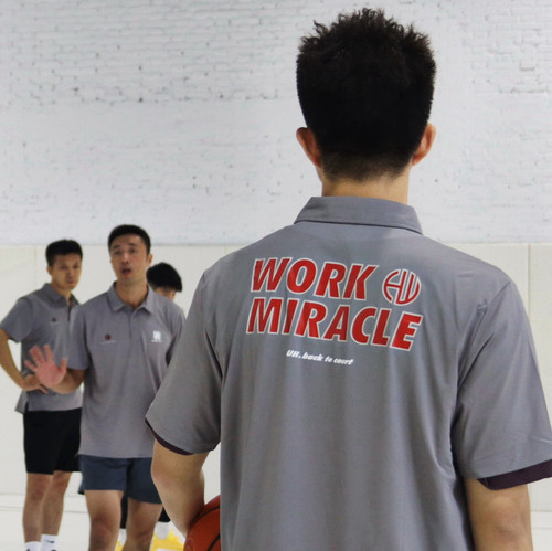 高品质polo衫定制篮球教练服diy
