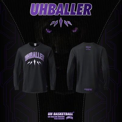 UH狩猎特别版3.0美式投篮服热身训练篮球运动长袖速干衣高弹美版
