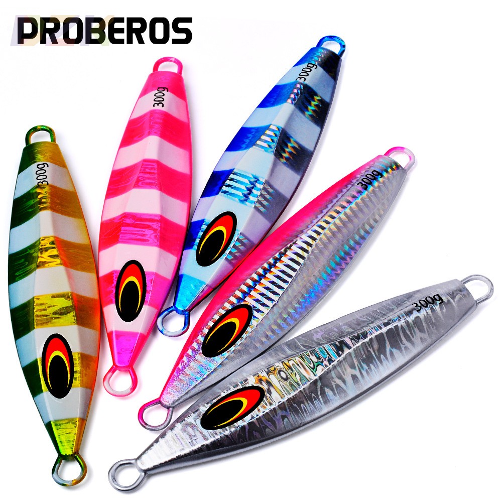 慢摇路亚铁板 拖钓海钓船钓铁板铅鱼 100g-300g深海鲅鱼铁板假.5