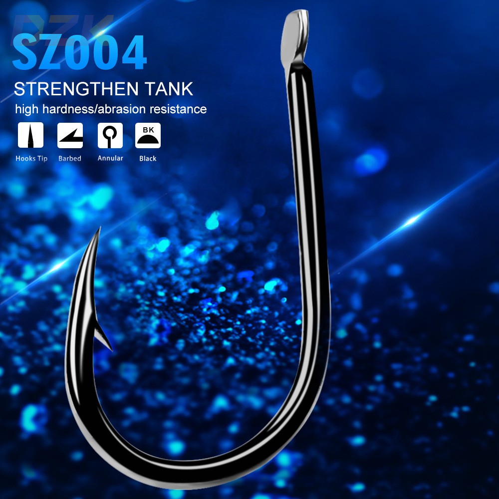 PRO  BEROS品牌渔具高端软虫钩带倒刺鱼钩散装单钩SZ004鱼钩高.8