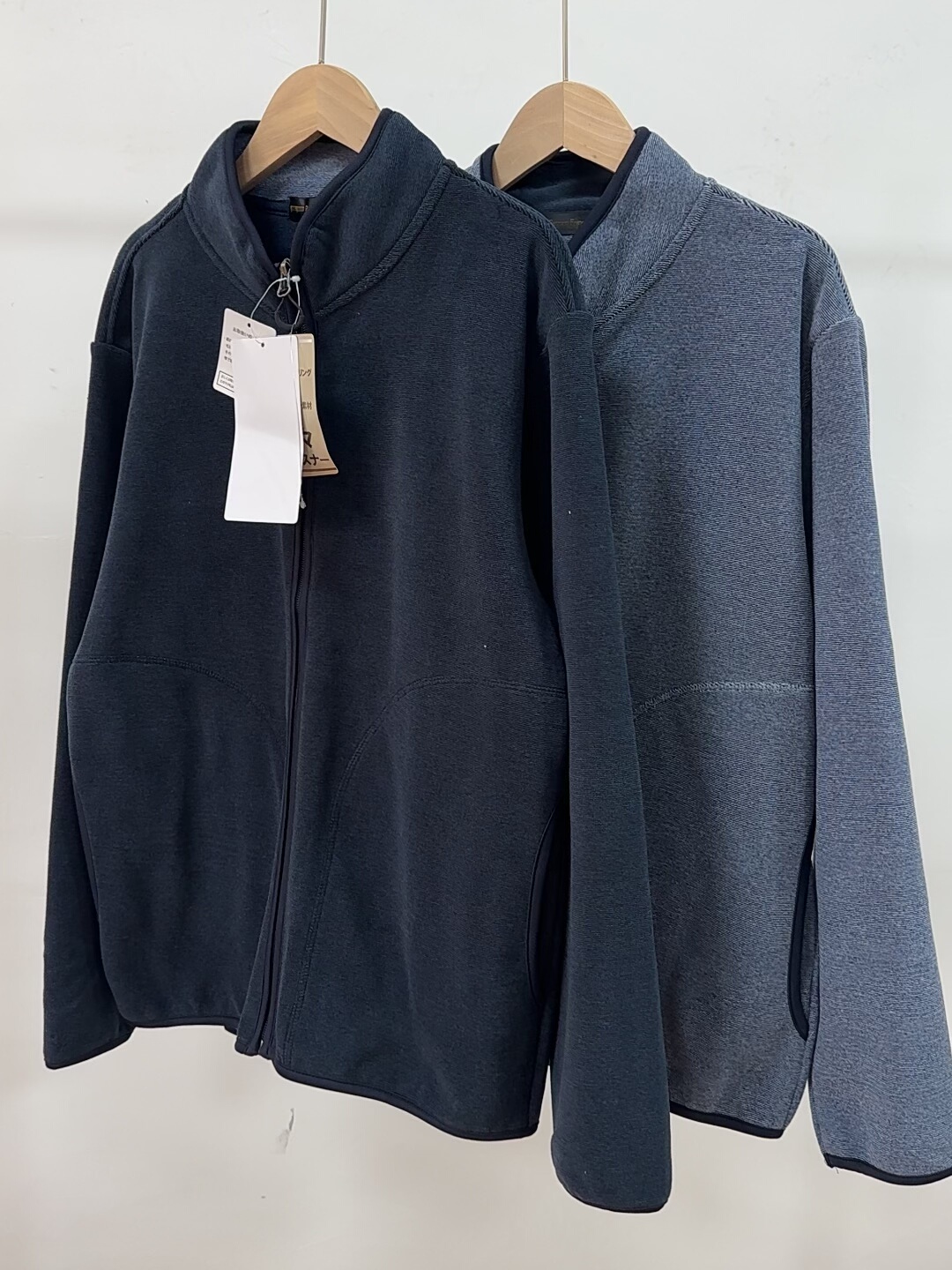 日单秋冬新款男士立领拉链开衫卫衣休闲上衣外套