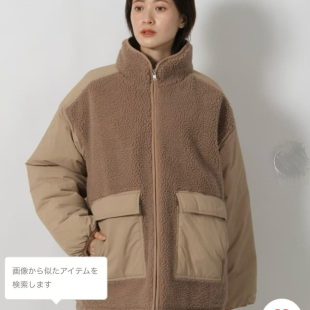 日单秋冬季宽松版仿羊羔绒立领保暖棉衣上衣时尚百搭款式棉服外套