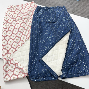 2024新款 骑行护臀保暖棉裙半身裙松紧腰披肩护膝护腰护颈 秋冬季