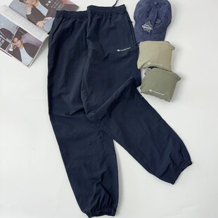 时尚 男士 多口袋工装 裤 日单外贸春季 枫叶刺绣抽绳弹力腰休闲裤 新款