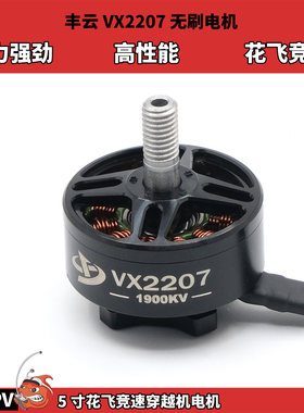 丰云VX2207 1900KV无刷电机 6S高性能花飞竞速5寸FPV穿越机电机