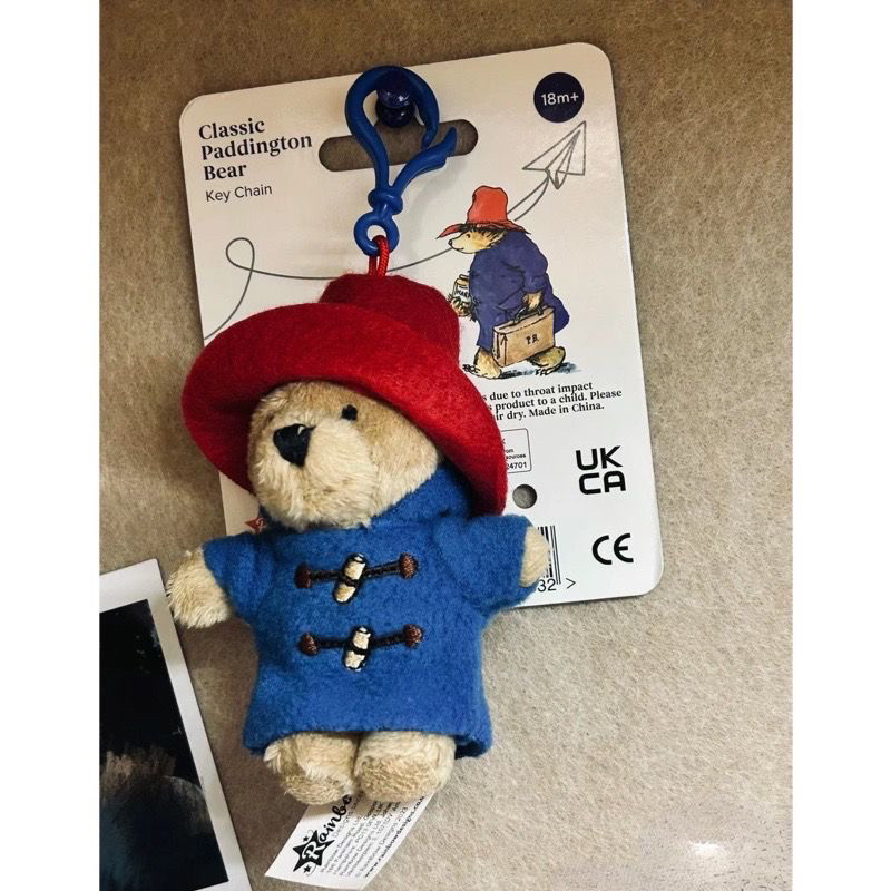 thumbnail for Paddington Bear 3 Plush Toys Cross Border Hot Selling Doll Scarf Paddington Bear Doll Gift Doll