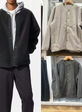 柜299！男装女装防风仿羊羔绒摇粒绒开衫外套男士秋冬新款481183