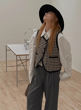 MOERSHOP 时髦keywords 黑色鸡腿袖衬衫女春季设计感宽松衬衣外套