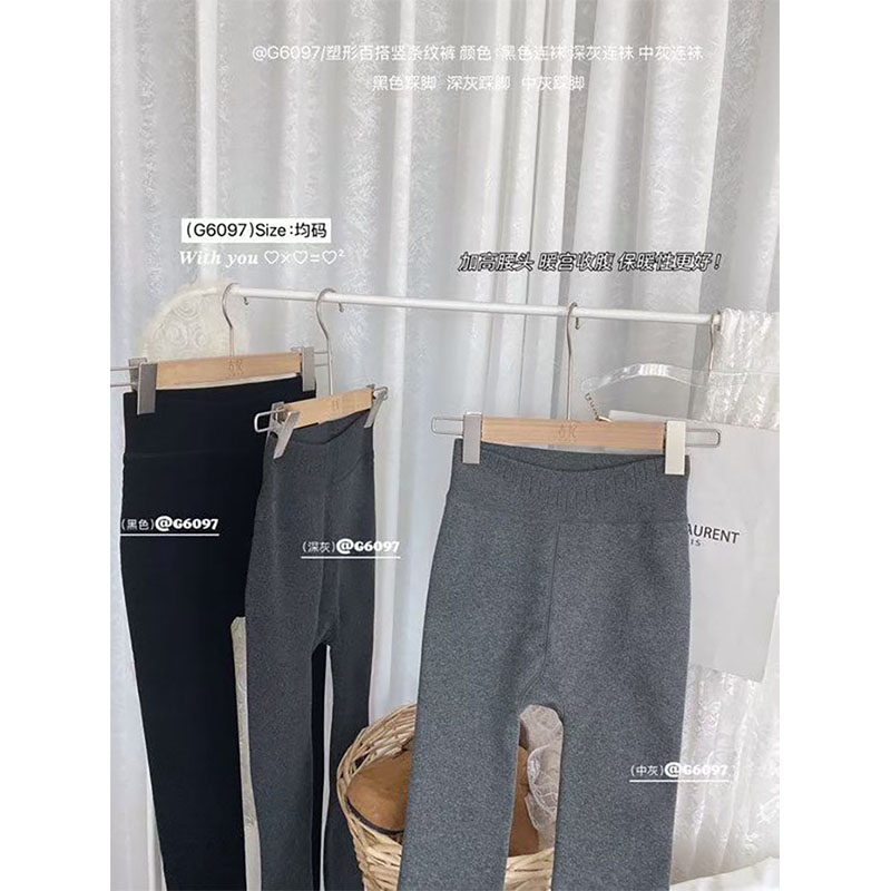 古妃连脚袜打底袜女外穿百搭保暖