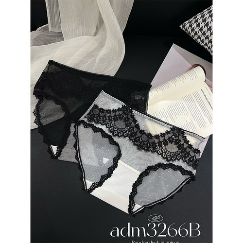 法式纯欲蕾丝花边内裤女2026新款