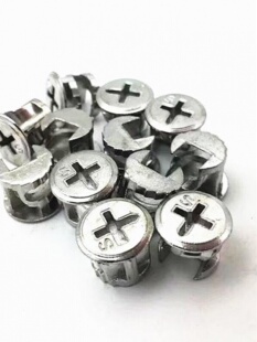 新品抽屉螺丝卡扣茶几抽屉柜子固定扣G衣柜组合柜配件家具预埋u.