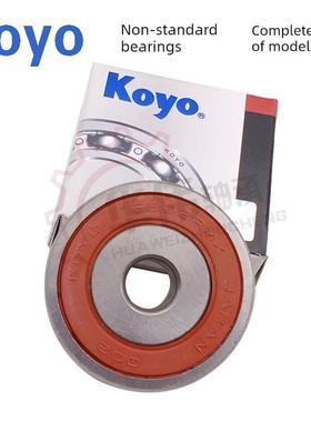 日本进口KOYO 霸道汽车电机压带轮非标轴承6302RMX 10.2*42*13M