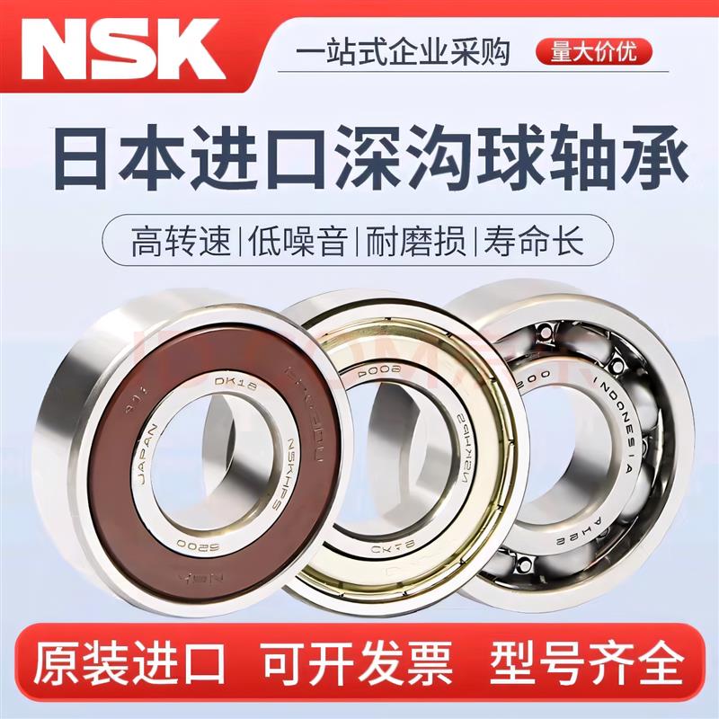 进口轴承6000 6001 6002 6003 6004 6005 6006 6007 ZZ/DDUCM