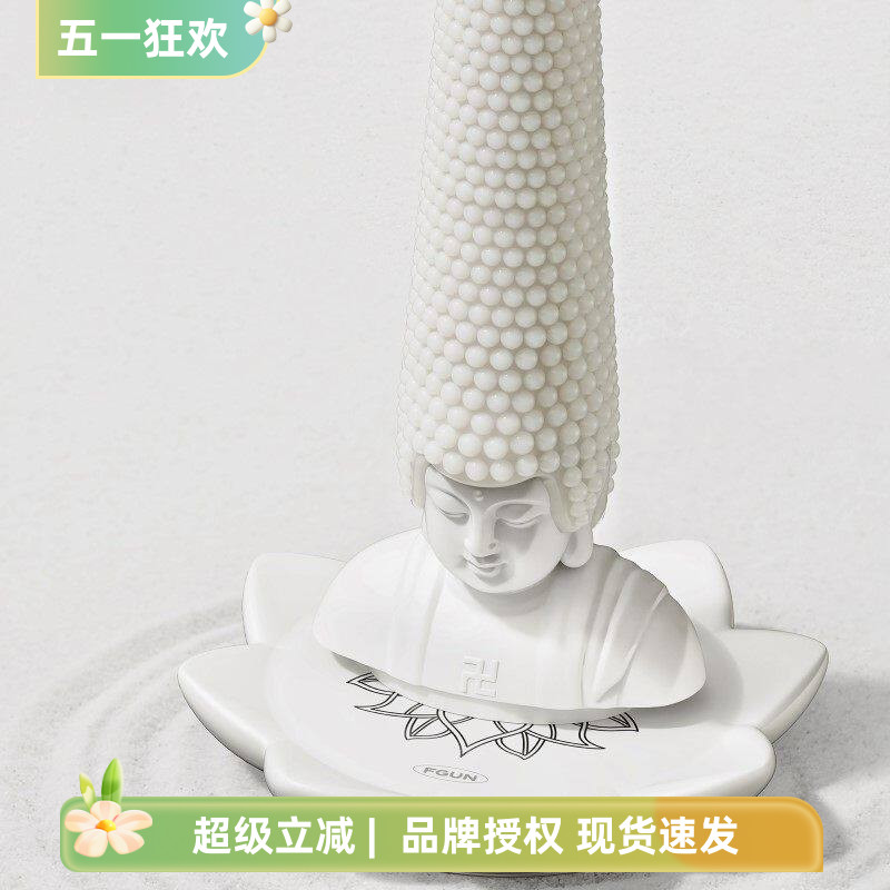 佛系香薰蜡烛搞怪佛头香氛家居室内扩香小众高级生日礼物