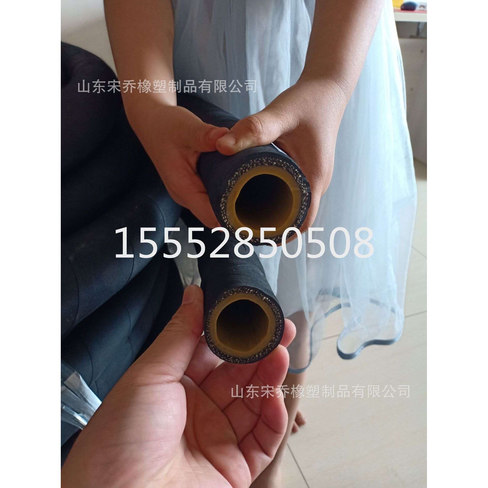 19mm25mm32mm喷砂机配套喷砂管钢丝编织喷砂除锈胶管