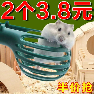 仓鼠夹子防咬抓仓鼠夹金丝熊小玩具用品大全造景手套捕鼠神器工具