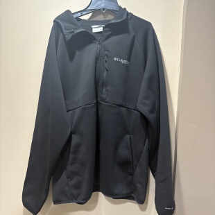 国内现货哥伦比亚男士连帽软壳细绒运动休闲外套PFG