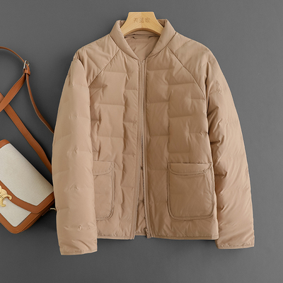 筠茹简约常规立领纯色