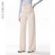 子不勒肚子春 羊绒阔腿直筒裤 ELLIELUKE孕妇裤 春夏外穿小个子长裤