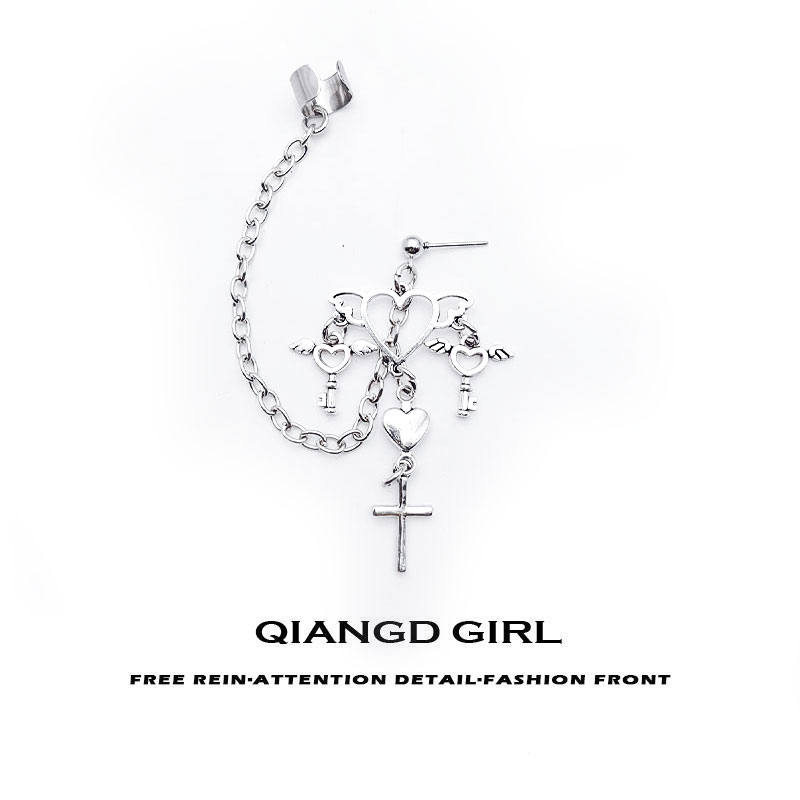 时尚潮流合金男女同款耳骨一体