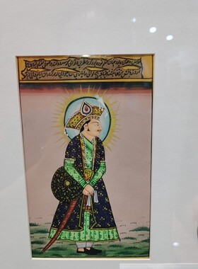 印度细密画20世纪90年代手绘非印刷品一物一图