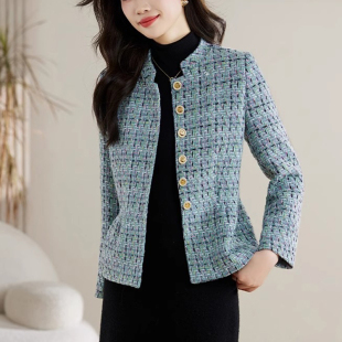 小香风短款外套女春秋装2025年新款高级感气质上衣薄款夹克上衣潮