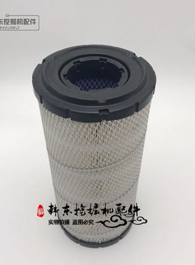 挖掘机配件神钢SK100/SK115/SK120-5/-6/-7 SK135空气滤芯 空滤优