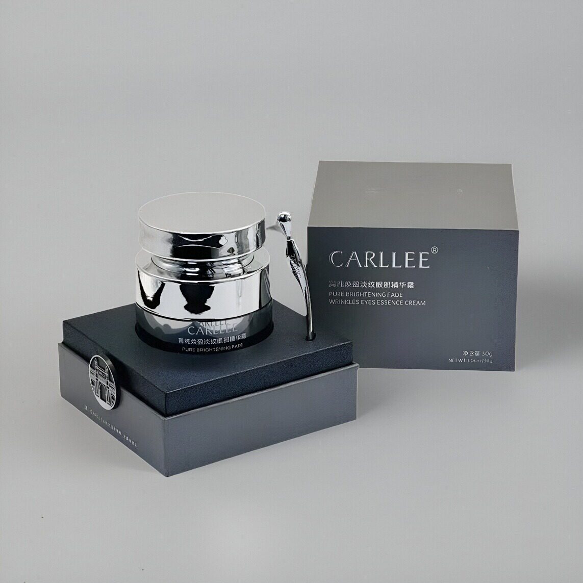 CARLLEE箐纯焕盈淡纹眼部精华霜眼霜深层修护细纹眼袋暗沉正品30g