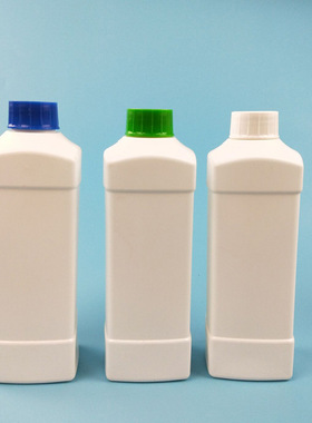 500ml 1000ml毫升塑料瓶安利瓶PE方形1L升小口水剂液体瓶化工瓶