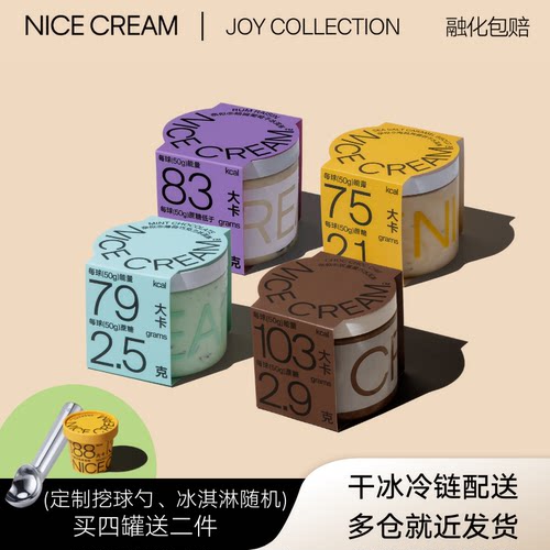 奈似薄荷巧克力冰淇淋家庭装