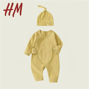 清仓撤柜新生儿蝴蝶衣婴儿连体衣哈衣春秋纯棉初生和尚服爬服送帽