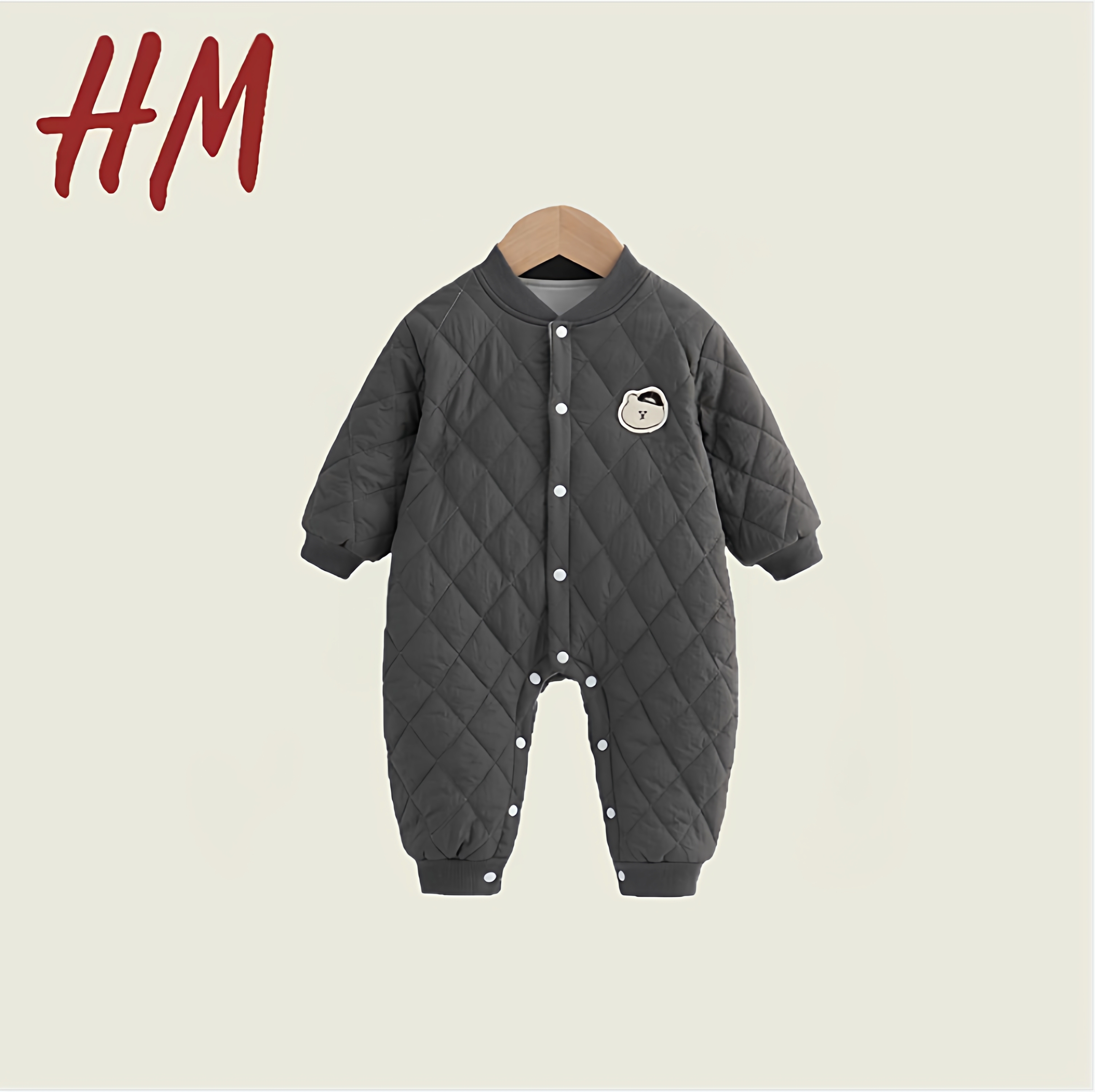 清仓撤柜宝轻薄夹棉连体衣