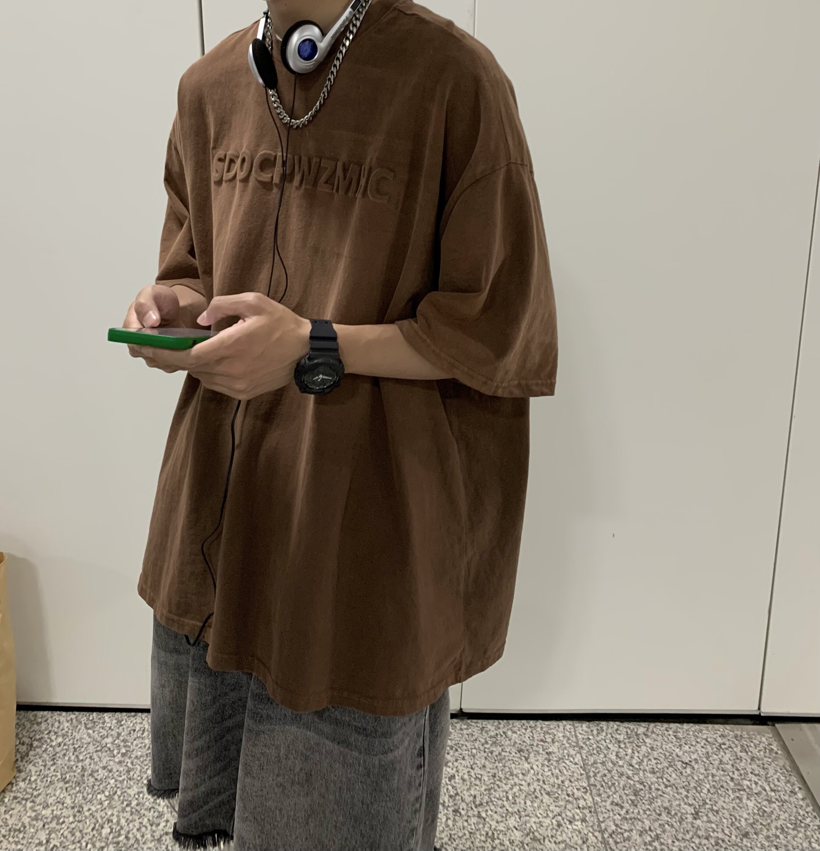 T84*230克重工2026夏季水洗做旧短袖男士T恤P58,男装T恤,星座617A(原A401)