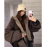 慵懒ins流行简约气质日系仿兔毛双面穿棉服原宿新款时尚潮流P98,男装棉衣,星座617A(原A401), 慵懒ins流行简约气质日系仿兔毛双面穿棉服原宿新款时尚潮流P98,男装棉衣,星座617A(原A401),