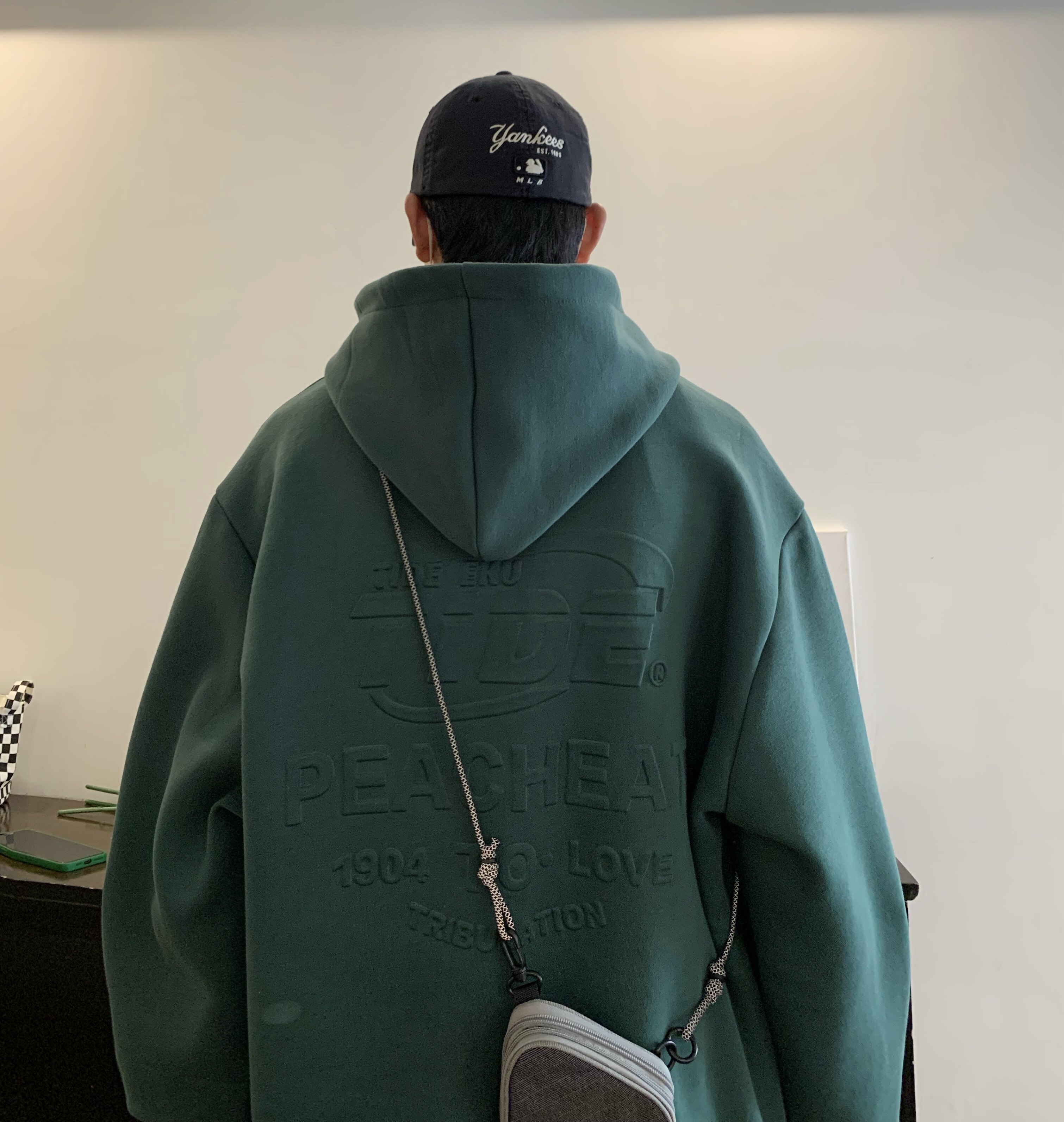 T170*男士新款连帽立体钢印套头卫衣（常规P78控98加绒P88控108）,男装卫衣,星座617A(原A401)