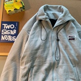 C160*秋季华夫格外套男宽松学生夹克P98限118，男装夹克，星座617A(原A401)