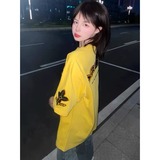 MC003*美式复古重工字母刺绣短袖T恤男新款ins气质潮流慵懒P38，商品下架区，星座617A(原A401)