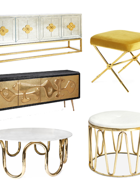 C449-柜 桌子 几类 场景+细节 家具素材 软装方案设计图片