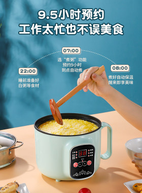 快速煮粥锅电炖锅宝宝辅食迷你电饭煲婴幼儿全自动多功能小电煮锅