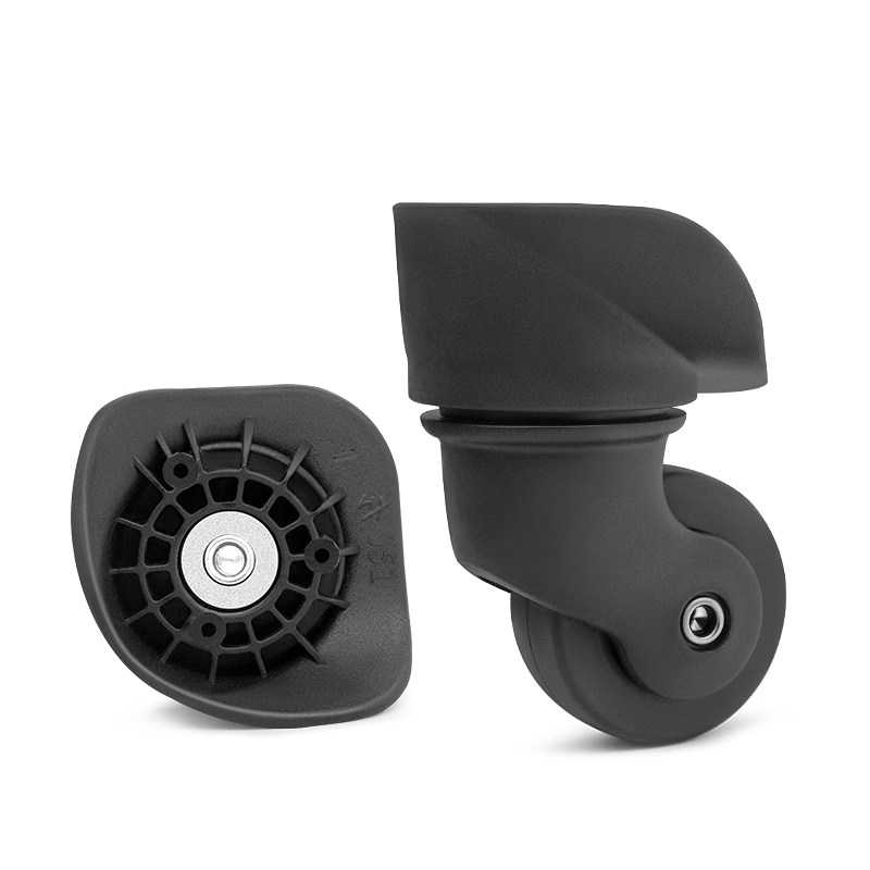 W162#万向轮美旅25T静音轮新秀丽93T行李箱轮子替换密码箱滑轮