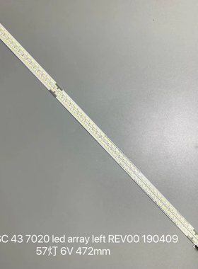 STL430AC3-L R Y20 SSC 43 7020 LED ARRAY right rev00 190409