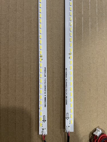 全新原型号43寸杂牌液晶电视灯条 YC-ZH43EC0TG-C-L R 91灯