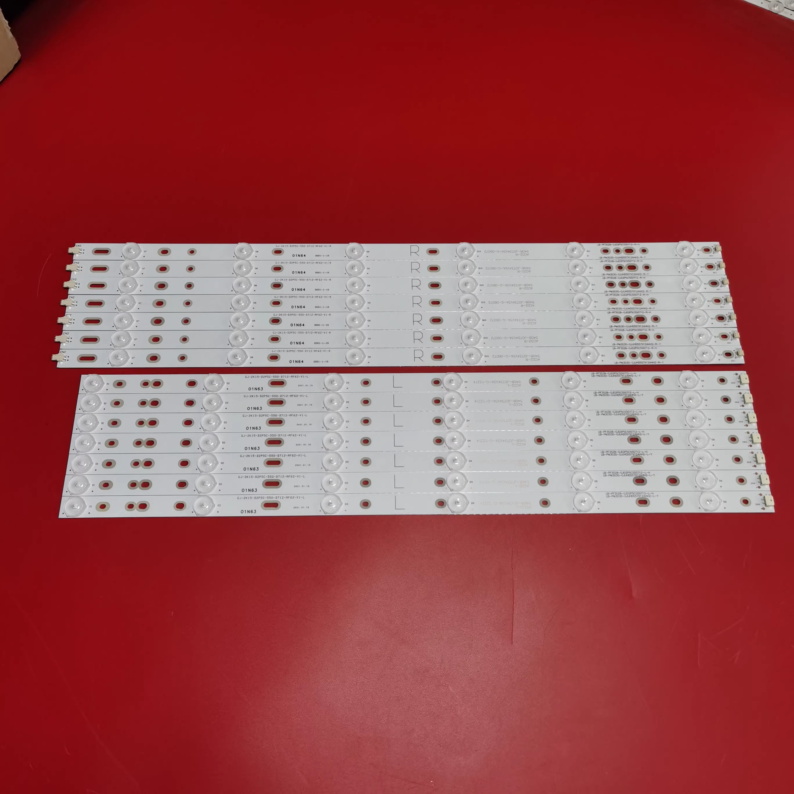 索尼KDL-55W650D灯条GJ-2K16-550-D712-S1-R-L AF62-V1 TPT550F2