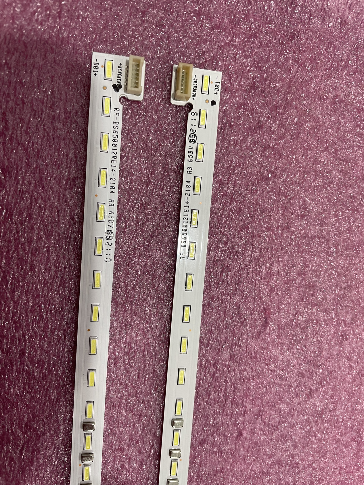 全新适用飞利浦BDL6530QT灯条RF-BS650012L/RE14-2104灯条一套