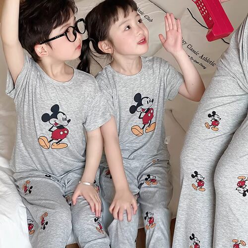 儿童莫代尔夏季空调服套装