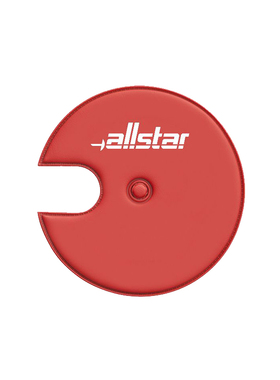 allstar奥斯达击剑器材佩剑塑料/绒制护手盘垫 成人/儿童通用小垫