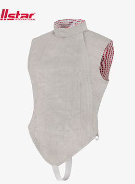 Allstar奥斯达击剑器材儿童花剑金属衣1145J/1140M