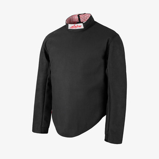 allstar奥斯达击剑教练代课服双长袖硬海棉皮背心LW2